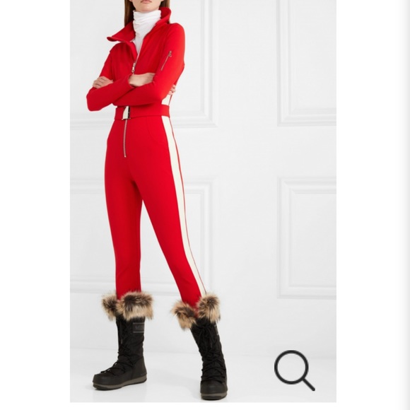 Cordova Ski Jumpsuit - Red size XS - Picture 14 of 15